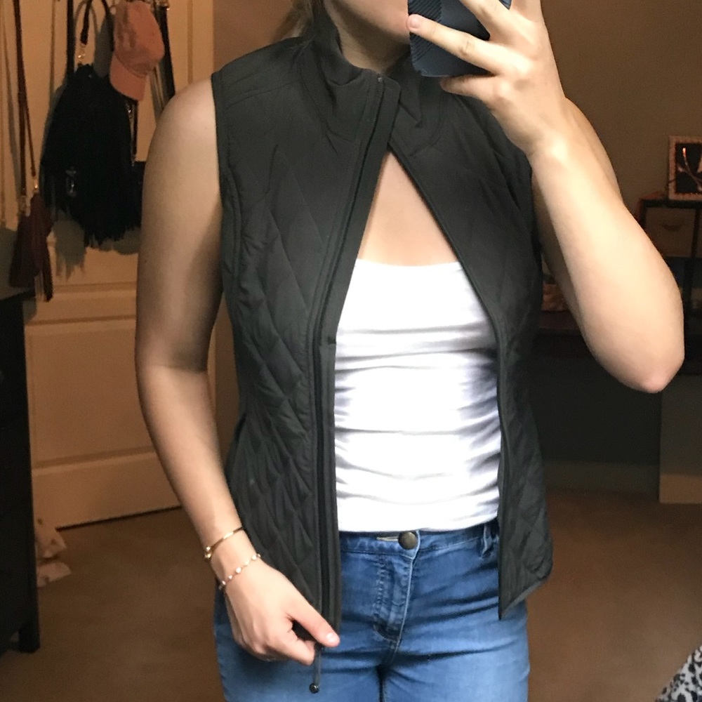 Athlete Olive Green Upside Vest